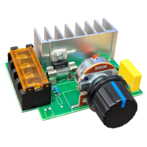 REGULADOR DE VELOCIDAD DIMMER SCR 220V 4000W DESARROLLO